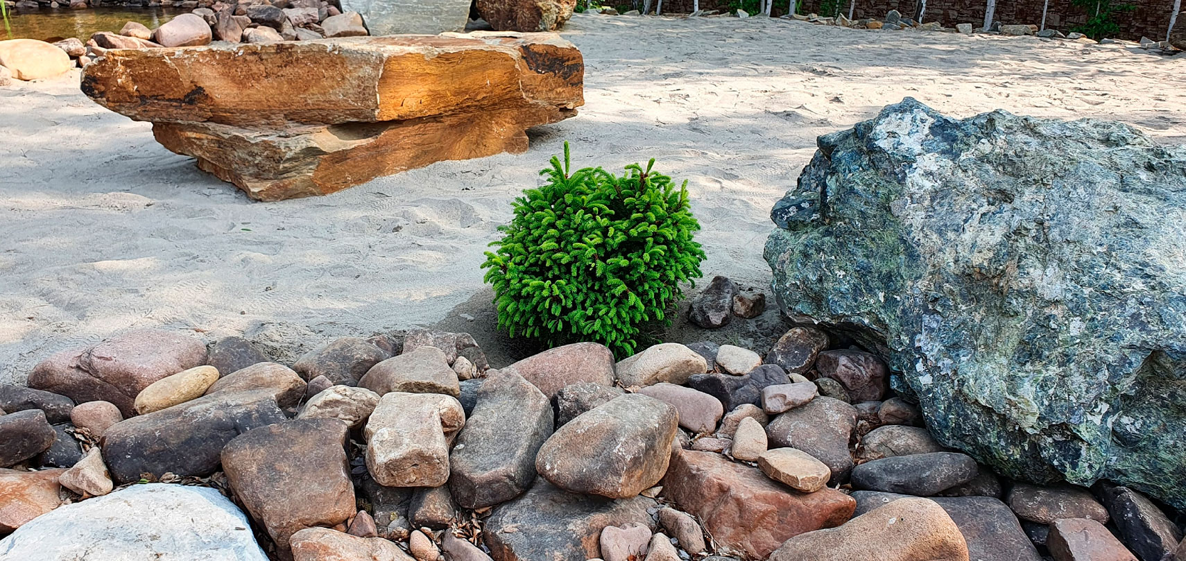 купить натуральный камень Челябинск камень для водоёма
