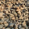 Уральская речная галька фр. 100-400мм.