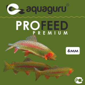 Тонущий корм для форели AQUA GURU PROFEED premium 6мм./25кг.